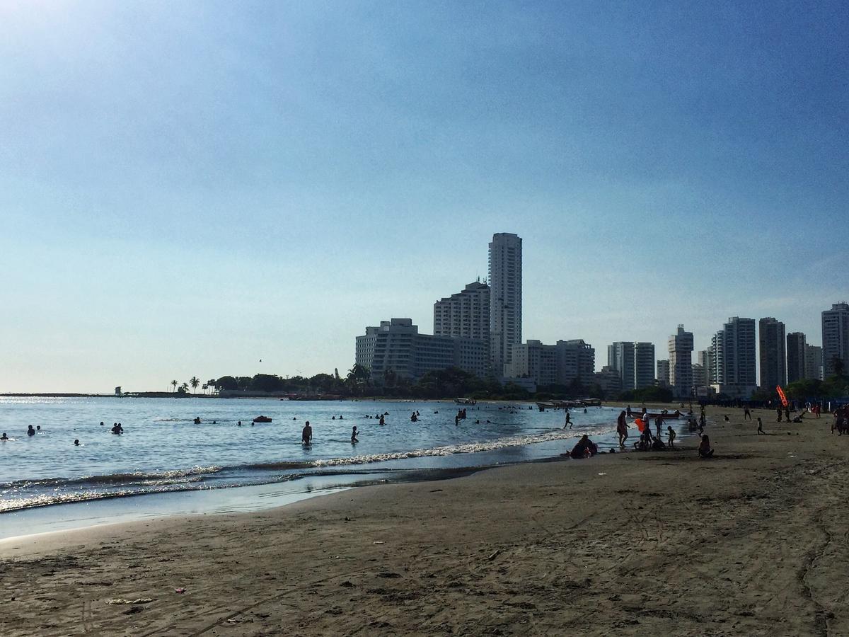 Apartamento Con Hermosa Vista Y Cerca De Playas Cartagena Екстериор снимка